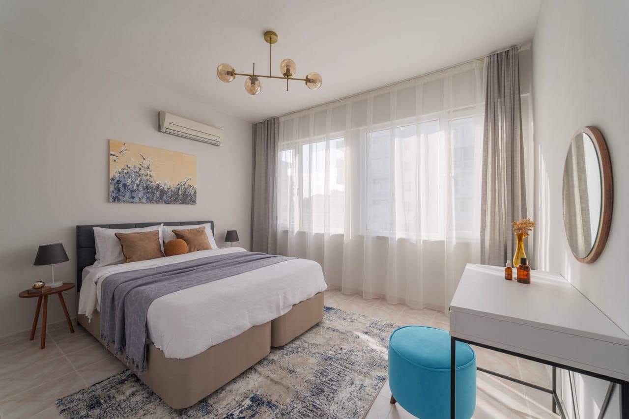 Квартира 1+1 в центре Аланьи, 57 м²
